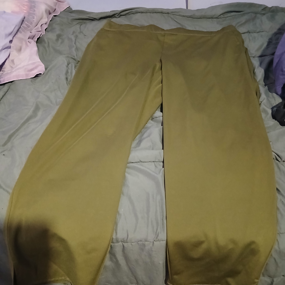 Olive Green Pants